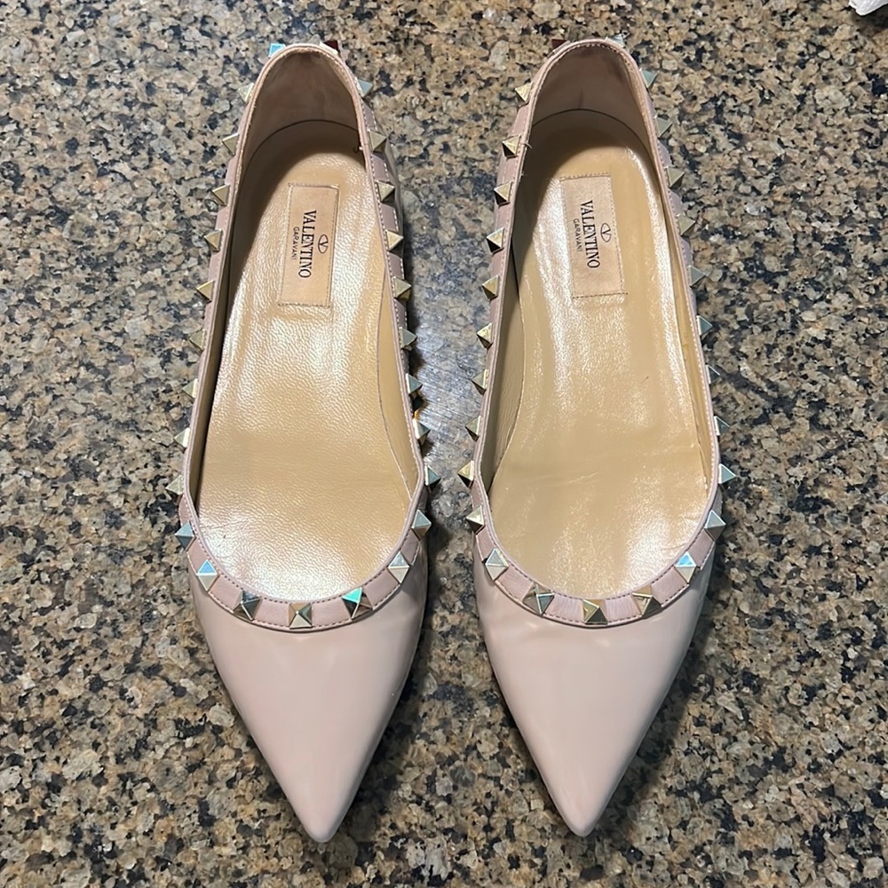 Valentino rockstud flat